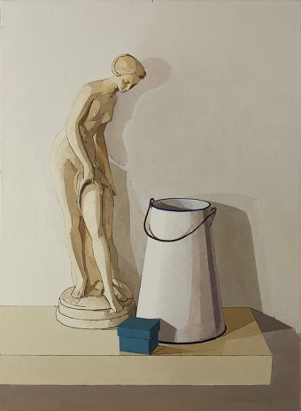 cat-461-plaster-statue-enamel-pitcher-and-blue-box-22x30-med-file
