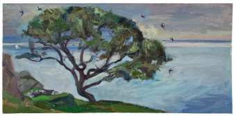 McDonnell-1-Murlough-Bay-Sycamore-in-a-Midsummer-Breeze-Oil