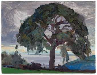 McDonnell-2-Old-Church-Ash-on-an-August-Evening-Oil