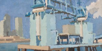 Blue-Cranes-at-Peppers-Wharf-I