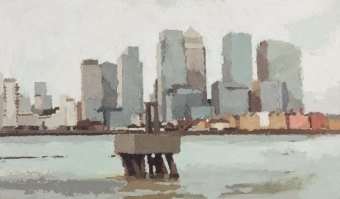 Canary-Wharf,-white-sky-(Delta-Wharf-Greenwich).-2009-2011