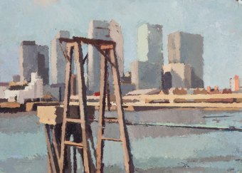 Canary-Wharf-with-gantry-from-Delta-Wharf.-2010