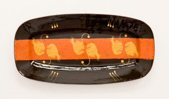 Prue Cooper - Slipware Dishes (2)