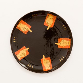 Prue Cooper - Slipware Dishes (3)